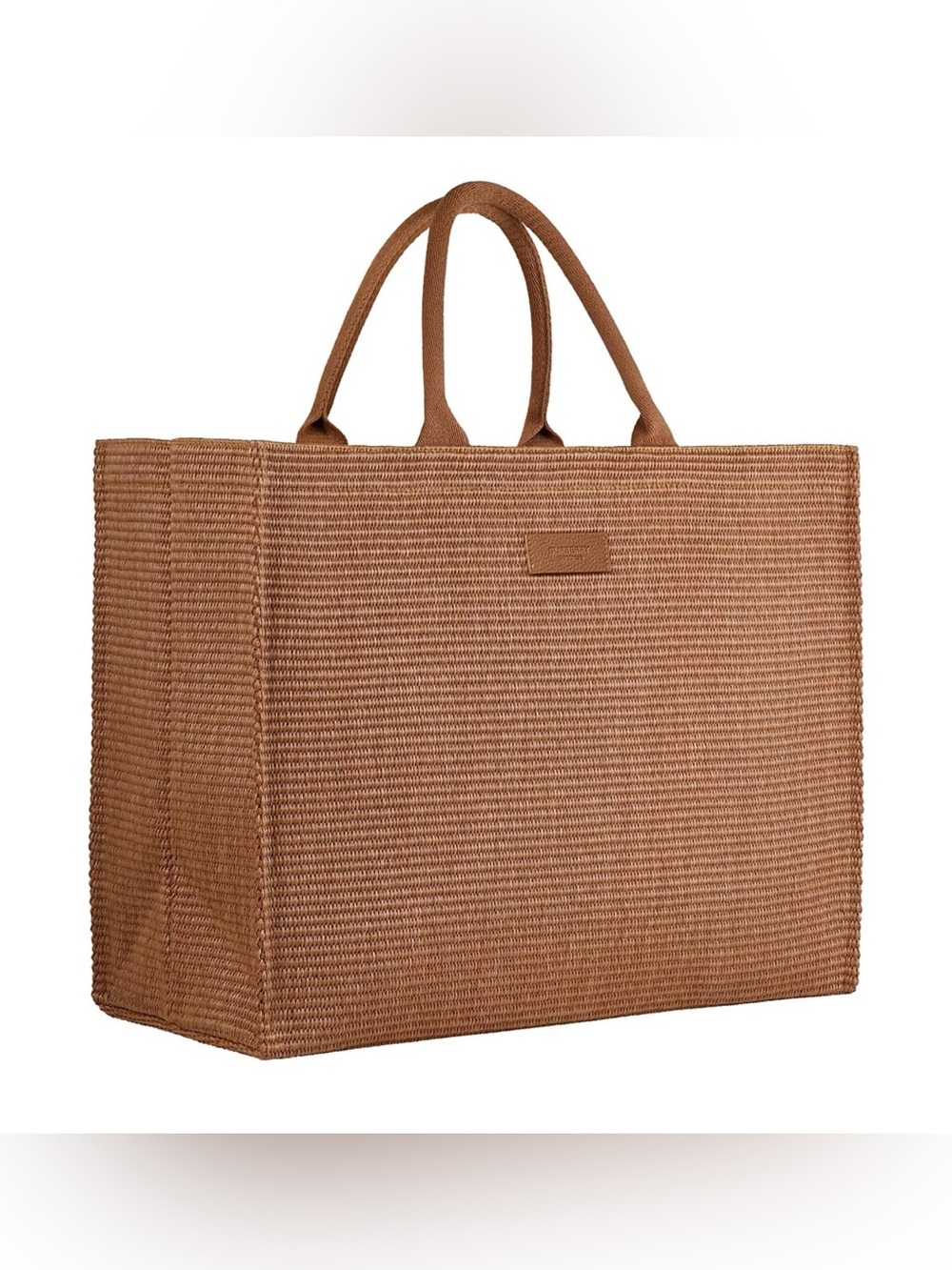 Burberry Goddess Rattan Oversized Tote Bag - Picture 1 of 7